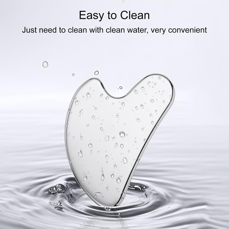 ZONICE Gua Sha Facial Tools (Silvery)