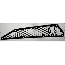 Polaris Kawasaki KRX “SASQUATCH” Intake Bezel Frog skin cover Coated Trail Edition Blue