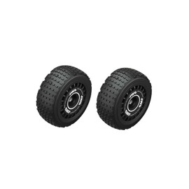 Jetwood 3-Inches Tail Happy Wheel, Inserted with Soft Sponge, Durable for All Terrain