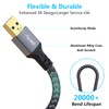 Hisatey USB Extension Cable 20 ft, Long USB Extension Cable