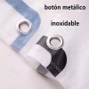 Gran compañía Cortina Baño Lavable Tela Impermeable Con Diseño+12 Ganchos