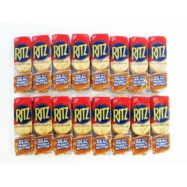 Ritz Cracker Sandwiches Made with Real Peanut Butter: 16 Packs of 1.38 Oz