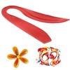 Kemcatui Red Quilling Paper Strips, 1/8"(3mm) Paper Strips Length 54cm,