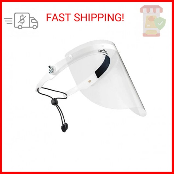 NoCry Protective Face Shield Mask with Adjustable Headband and 2