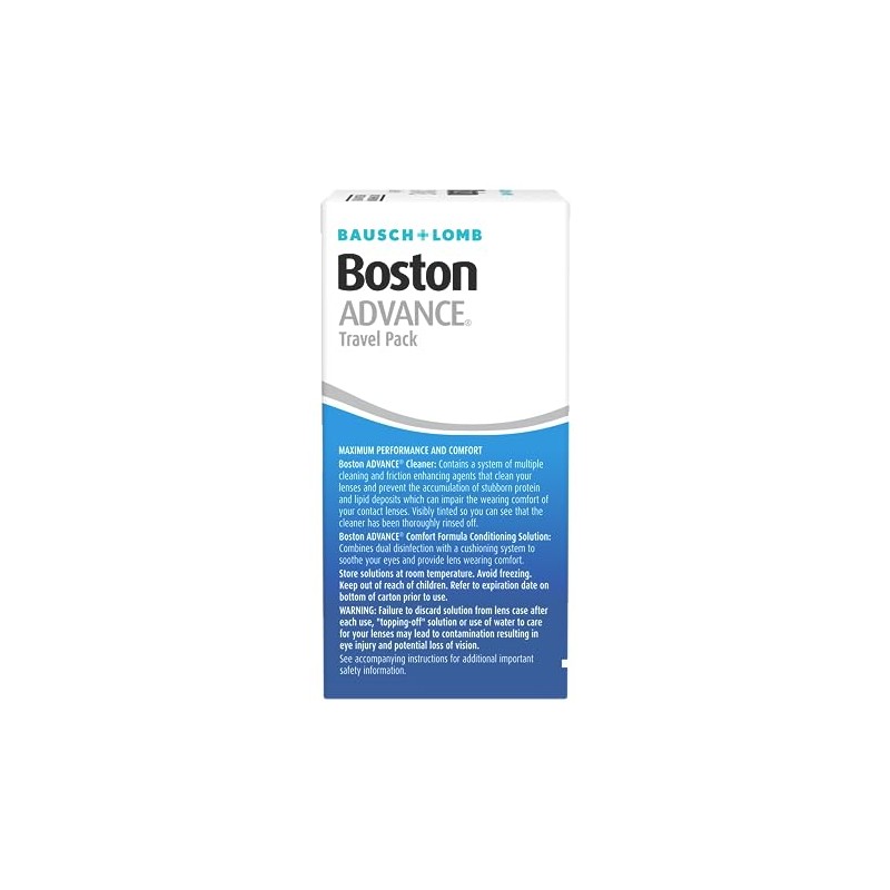Bausch & Lomb Boston Advance Formula, Travel Pack Combo (3