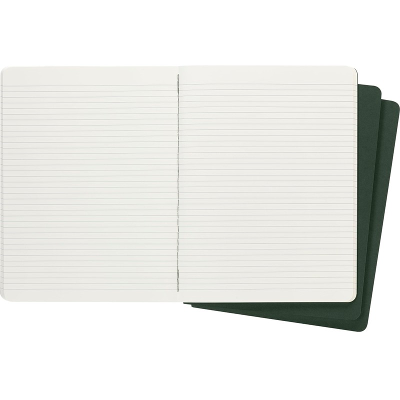 Moleskine Cahier Notebook (Pack of 3). x-large