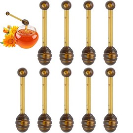 10 unidades de aplicadores de bálsamo labial, cucharas para el cuidado de la piel, espátula, máscaras de labios, mini cucharas para mini dosificador de miel para tarro de mermelada de miel, maquillaje cosmético