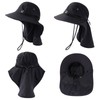 TOP-EX Safari Hat, Adventure Hat, Foldable, Boonie Hat, Stylish, Fishing