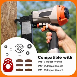 Phyxlyn IM510B IM510A IM510 Tune Up Kit With M510-3A GASKET O-Ring Kit Fit For 1/2" Drive Air Impact Wrench Repair Parts