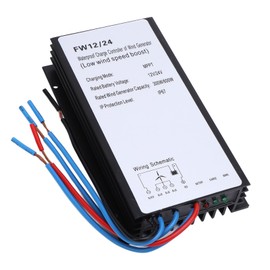 MPPT Wind Turbine Charge Controller, 12V/24V 300W/600W Wind Turbine Generator Controller IP67 Waterproof Wind Generator Controller, Car Match MPPT Controller