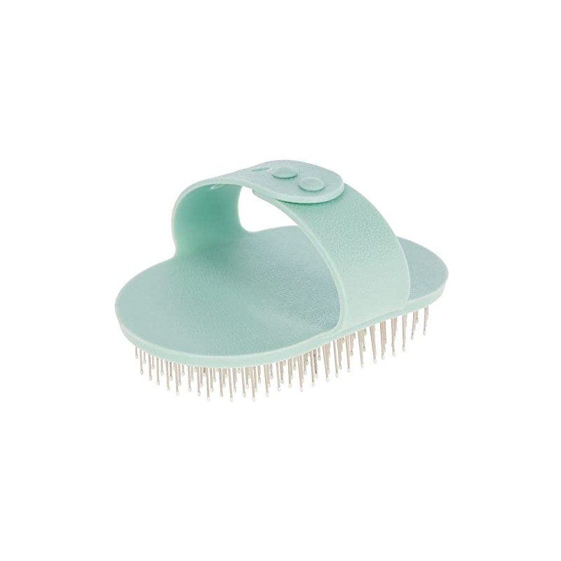 Kerbl Pet Terrier Curry Comb, 13 x 8 cm, Turquoise