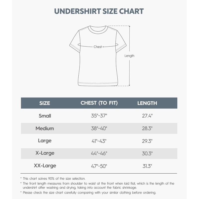 DAVID ARCHY Men's Undershirt Bamboo Rayon Moisture-Wicking T-Shirts Stretch Crewneck