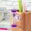 2 Minute Plastic Sand Timer Hourglass Sand Clock with Suction