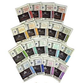 Harney & Sons Tea Gift Box Assorted Classic Tea Sachet Sampler Bundle 18 Count - Great for Birthday, Hostess and Co-worker Gifts