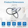 DELIPOP Ceiling Light Fixture, Modern LED Ceiling Light, 22W 6500K