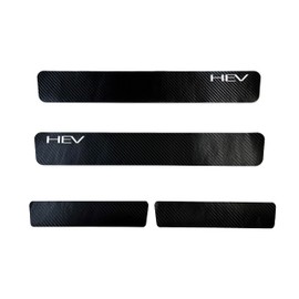 New Prius 60 Series Dedicated Side Step/Side Scuff Plate Carbon Pattern Protect Seat Parts Accessories For Toyota PRIUS (For HEV)