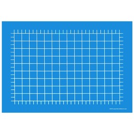 Full Line Stencil - One Inch Grid Stencil, Template for Free Motion Quilting, Domestic Machine Quilting, Hand Quilting, Long-Arm Quilting (30555)