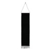 Deitert Mourning Pile Black Velvet with Silver Fringes – Length