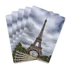 Brian Bula Eiffel Tower Playing Cards Fun Travel Eiffel Tower Poker Cards