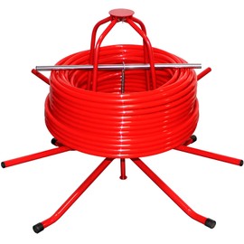 Pipe Uncoiler, PEX Piping Uncoiler, Multi-function Folding Tube Dispenser, Heavy Duty Potable Water Tubing Decoiler for 3/8'' to 1'',Maximum Load of 440Lbs