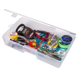 Flambeau Outdoors 7000R Tuff Tainer, Fishing Tackle Tray Box, Double Deep, Bulk Core