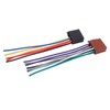 ISO Wiring Harness Adapter, Yctze 2Pcs/Kit ABS Metal Car Radio