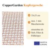 CopperGarden' copper mesh 33 x 33 cm square