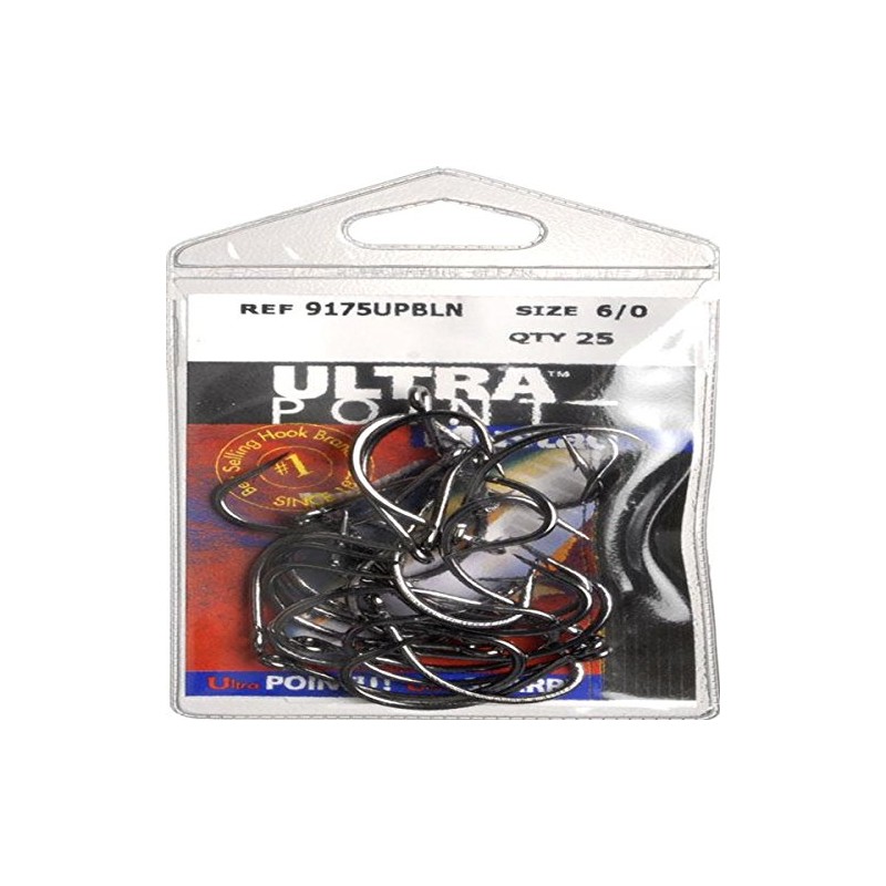 Mustad O'Shaughnessy Live Bait, 2X Strong 3X Short, Forged 6/0