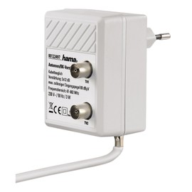 Hama 75122497 2-Way Amplifier Black
