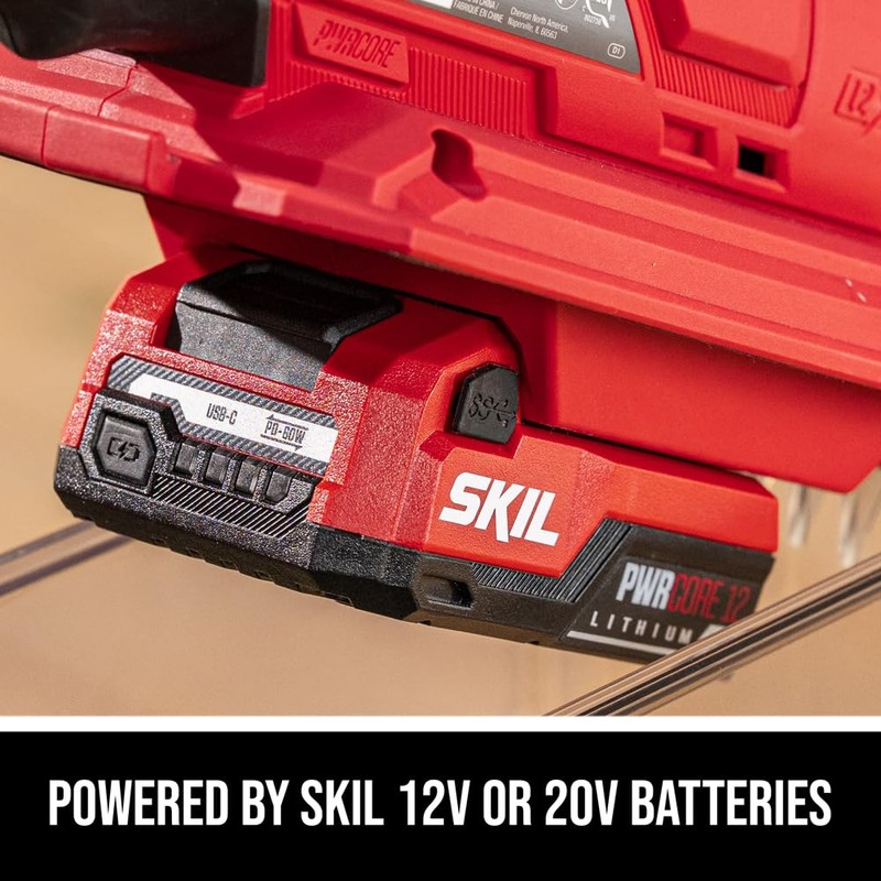 SKIL Electric Spin Scrubber, Cordless Power Brush for Cleaning, 20V