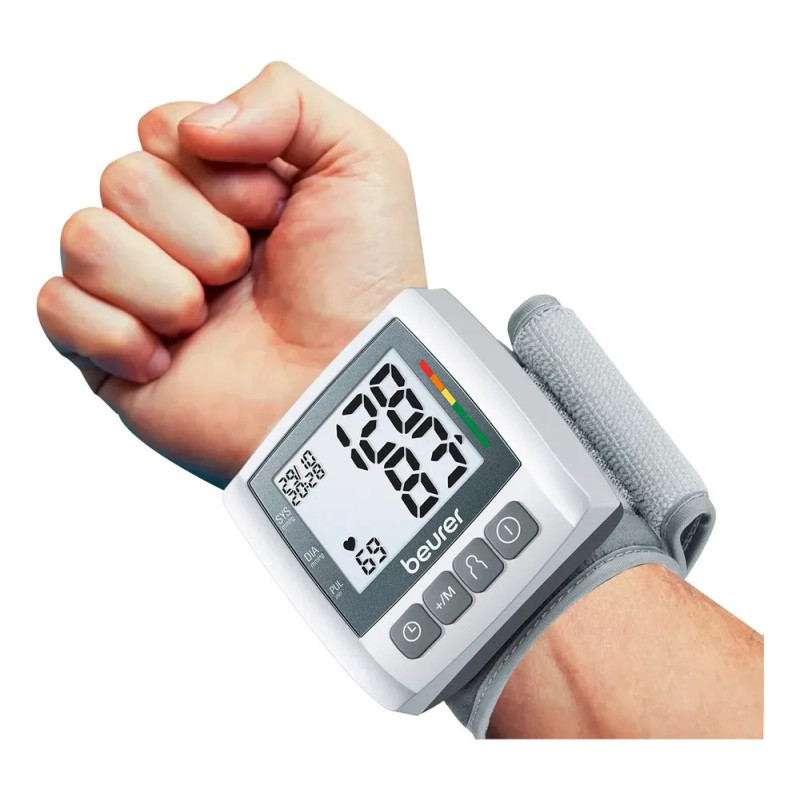 Medidor De Presin Arterial De Mueca Beurer Bc30 Gris Gris