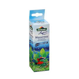 Dehner Aqua Wassertest für Aquarium und Gartenteich, 50 Teststreifen, 1 Stück (1er Pack)