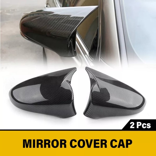 Unbranded M STYLE CARBON FIBER MIRROR COVER CAP OVERLAY FOR