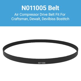 4-Pack A12210 N011005 Air Compressor Drive Belt Replacement for D-eWalt D55146 D55167 D55168, for Craftsman 919-16755 919-16760, Bostitch CAP1615-OF CAP1645-OF and more