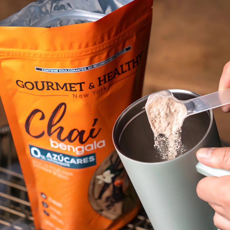Gourmet & Healthy Té Chai Bengala 0 Azúcar 800g