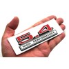 2pcs 5.4L Liter High Performance Badge V6 Engine Emblems Badge