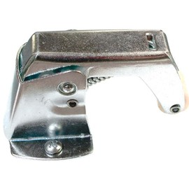 Prime-Line K 5051 1-3/4 In. Zinc-Plated Steel Construction Screen Door Spring-Loaded Catch with No-Mar Rollers (Single Pack)
