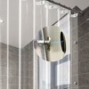 Arayarser 74 Inch Shower Curtain Liner with Magnets & Side