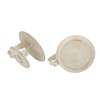 2pcs Taper Candle Holders Simple Antique Finish Iron Candle Holder