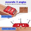 Multi Angle Drill Guide Jig 30 45 90 Degree with