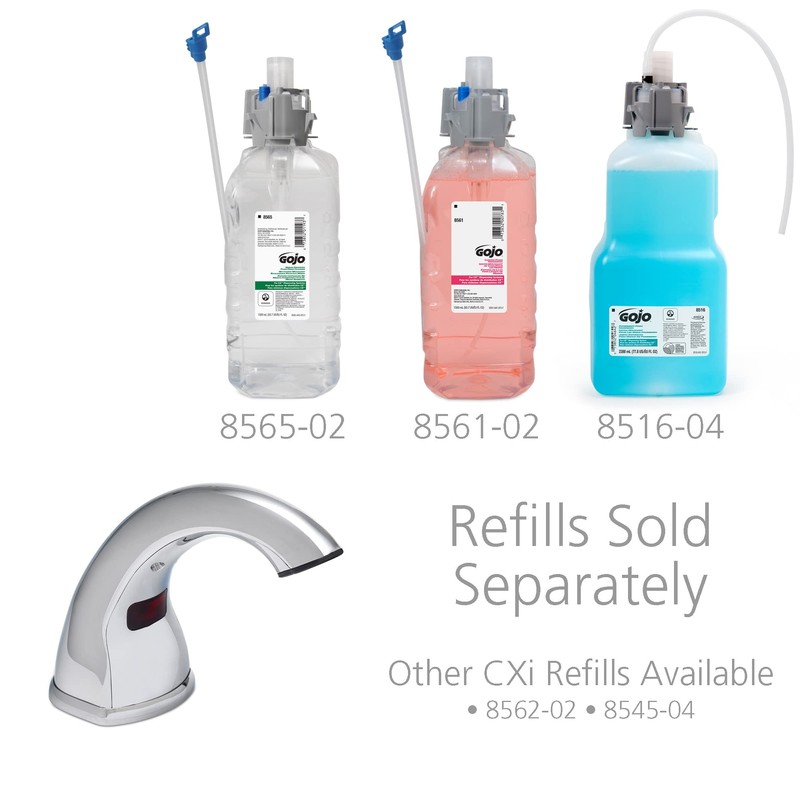 Gojo GOJ852001 - CXi Touch-Free Counter Mount Foam Soap Dispenser,