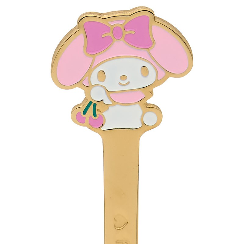 Sanrio 313700 Stainless Steel Spoon, My Melody, Stainless Steel Tableware,