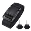 sthus Universal Golf Bag Holder Bracket Attachment Cart Rear Seat