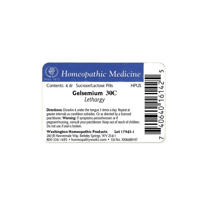 Gelsemium sempervirens 30C