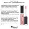Vitamol maquillaje Plumping Gloss Lipgloss Volumizzante Labbra 8 ml
