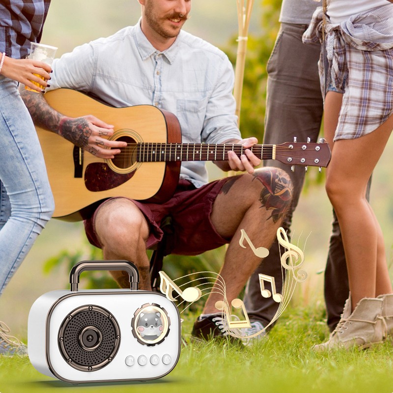 Bluetooth Speaker Mini USB Wireless Portable for Outdoor Car Cartoon