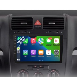 Naifay Android Car Radio for VW Golf 5 6 Passat Jetta Caddy EOS T5 Tiguan Touran CC Polo, 10.1 inch IPS Touch Screen for VW Passat Car Stereo with Wireless Carplay Android Auto Bluetooth GPS WiFi