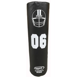 Fisher Athletic 42" x 12" x 6" Agility and Blocking Football Dummy, Step Over Football Dummies, Youth and Adult Training Equipment