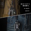 [TISUR] Titanium Keychain, Key Ring, Carabiner, For Connecting, Mini Hook,