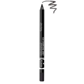 Kokie Cosmetics Waterproof Velvet Smooth Eyeliner Pencil, Charcoal Grey, 0.042 Ounce